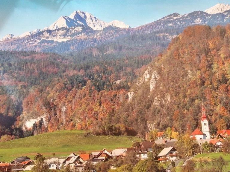 Wunderschone Ferienwohnung Mit Blick Auf Die Karawanken Згорнье-Горье Экстерьер фото